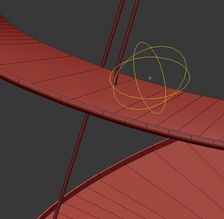 Minitallux circular chandelier 3D model_4