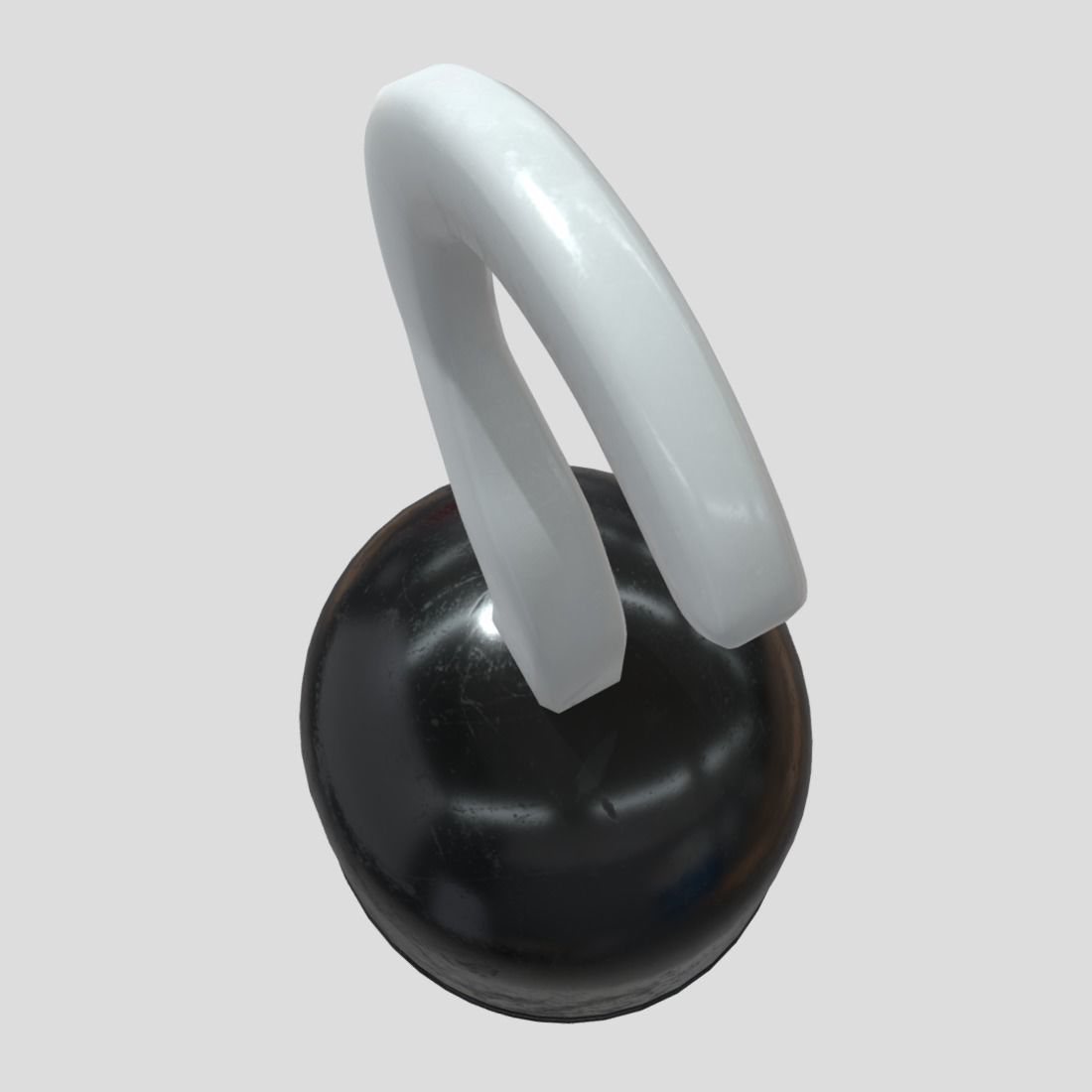 Pirate Hook Low-poly 3D model_4