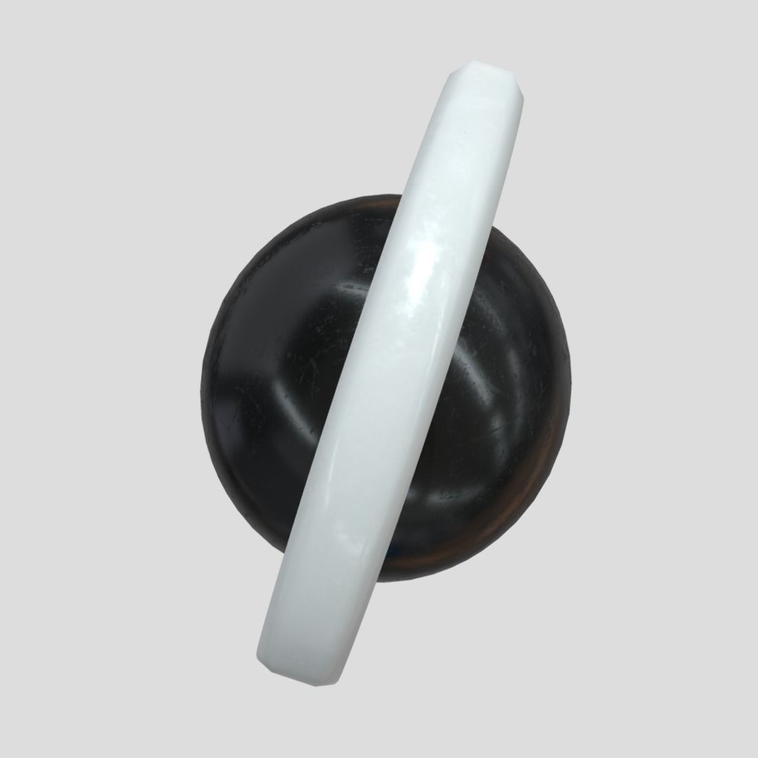 Pirate Hook Low-poly 3D model_6