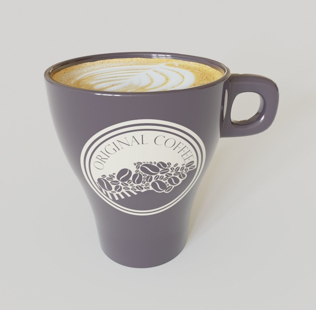 Coffee Mug 3D model_11