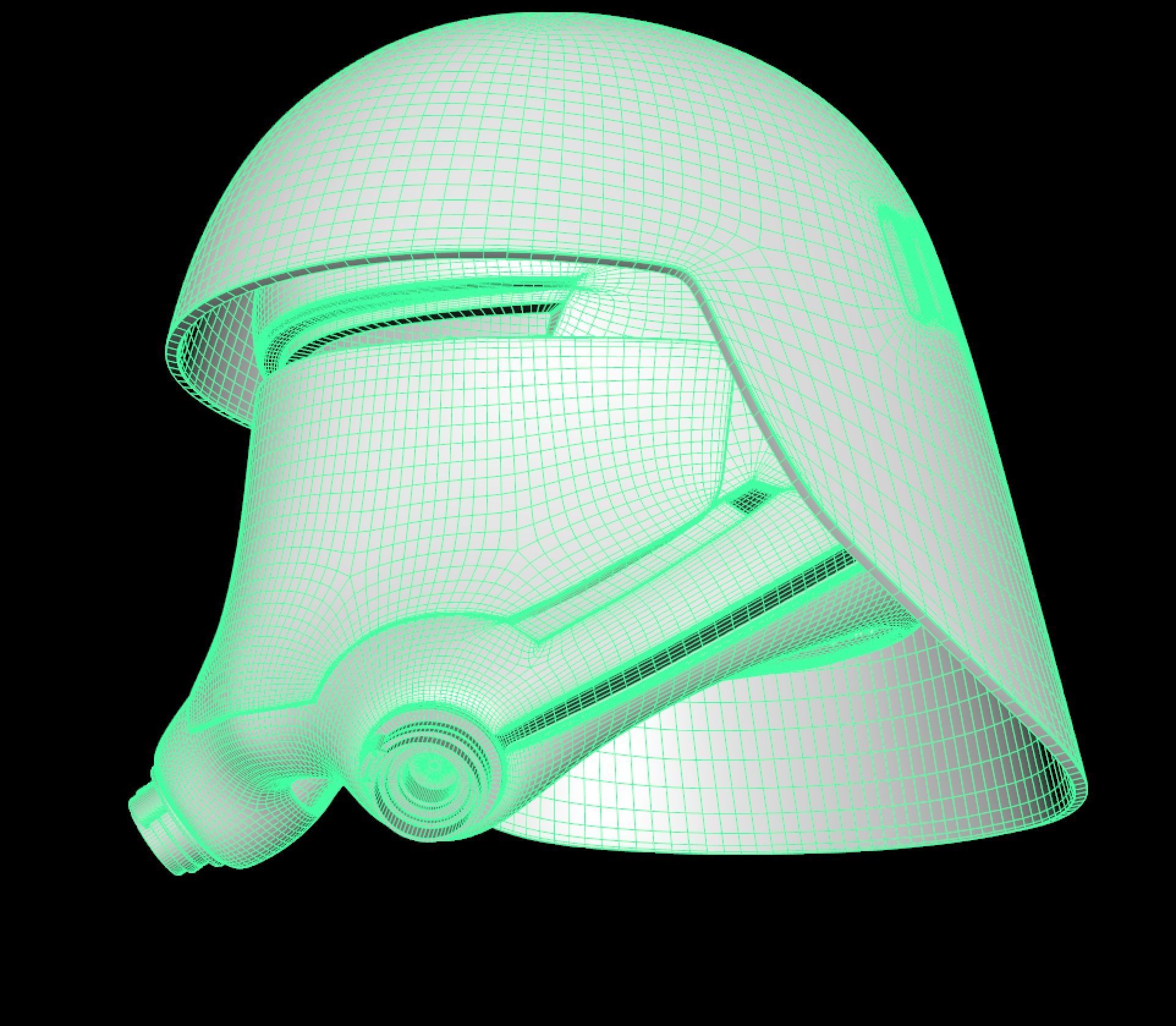 FO Snowtrooper Helmet 3D print model_3
