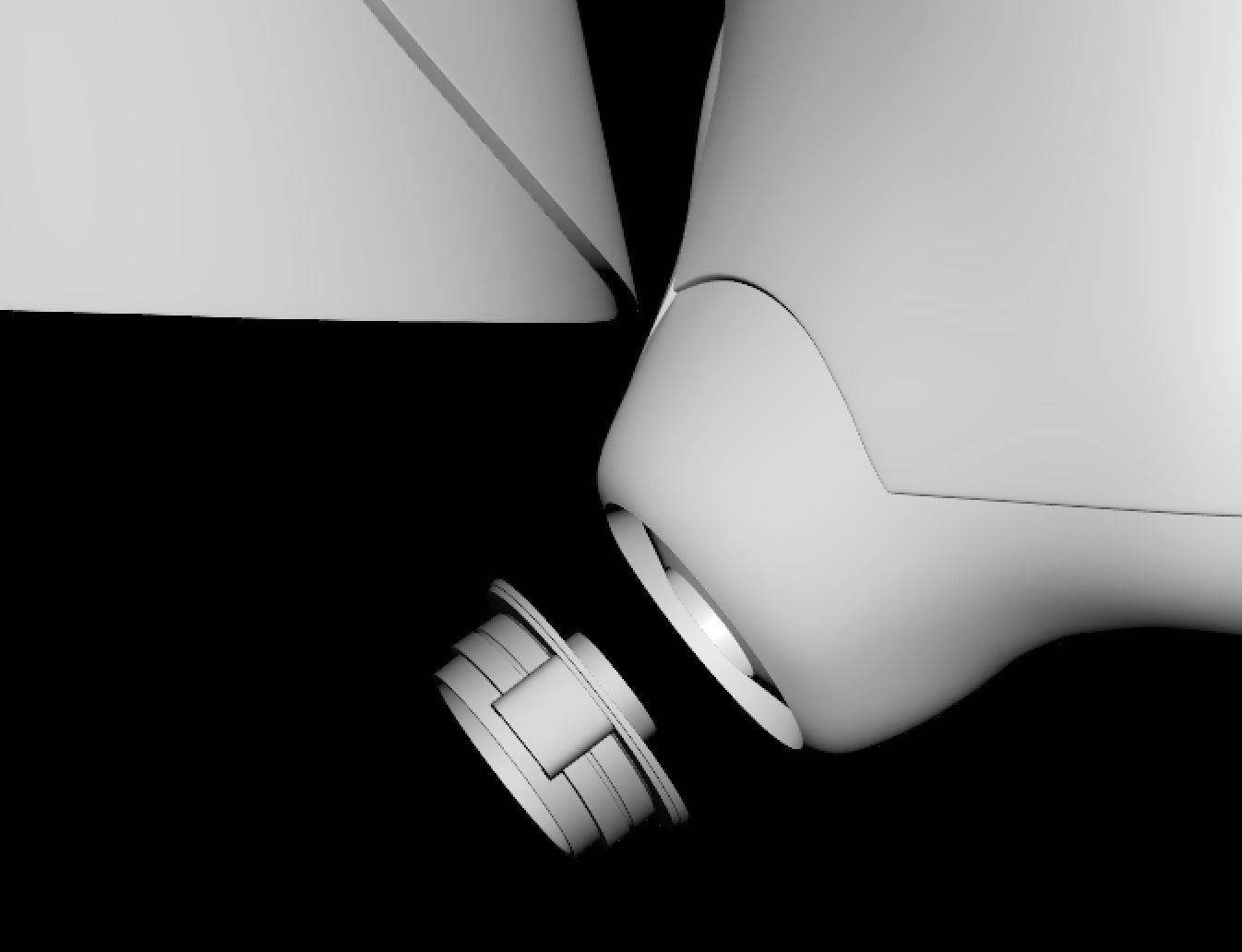 FO Snowtrooper Helmet 3D print model_7