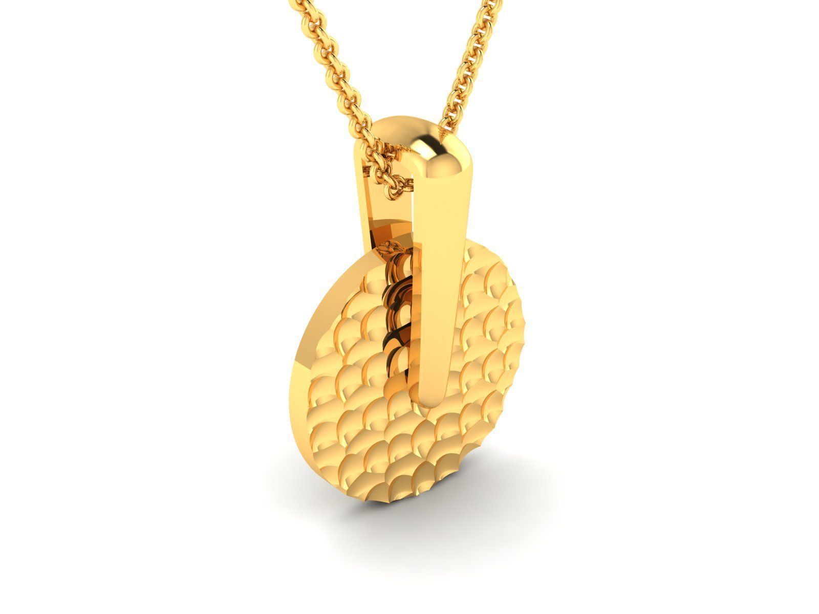 Women pendant 3dm render detail 3D print model_1