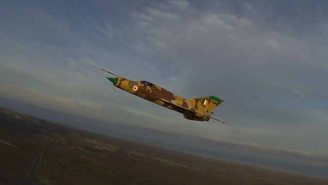 MiG 21 FL Fishbed 3D print model