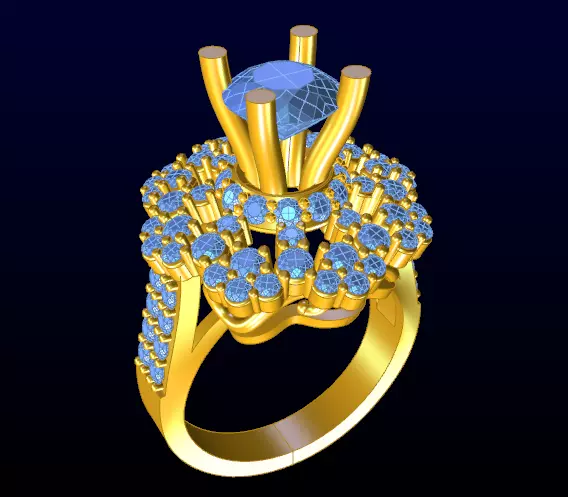 DIAMOND JEWELLERY 3D print model_0