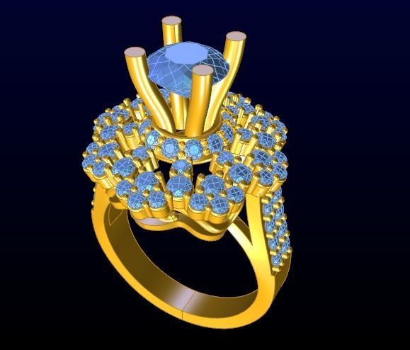 DIAMOND JEWELLERY 3D print model_2