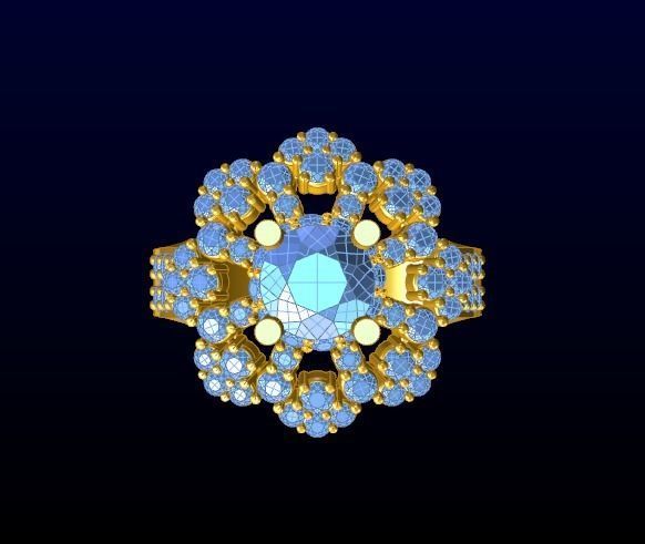 DIAMOND JEWELLERY 3D print model_3