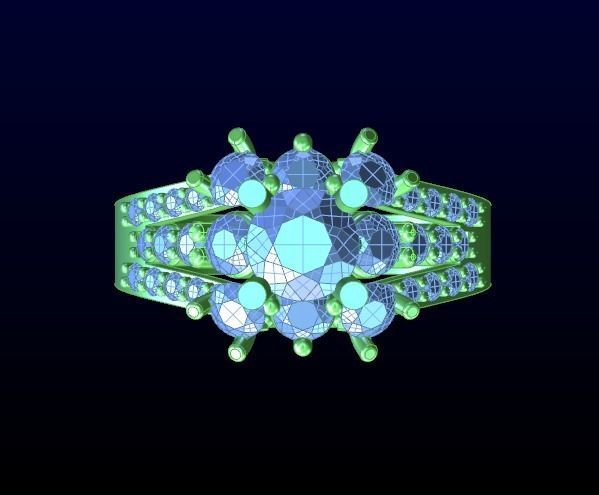 DIAMOND JEWELLERY 3D print model_3