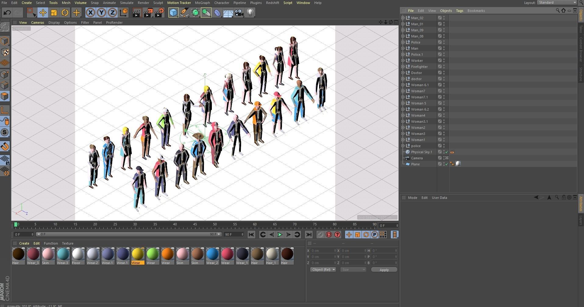 Cartoon Lowpoly Characters Megapack Low-poly 3D model_12
