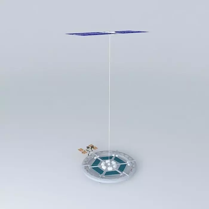 BTE Orbital construction facility Free 3D model