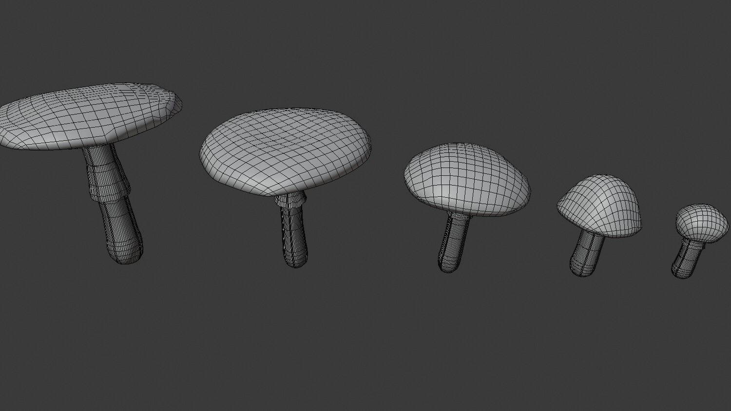 mushroom pack - fly agaric 3D model_7