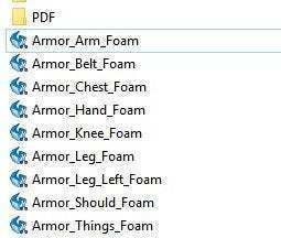 The Mandalorian 2019 armor Pepakura PDO PDF  3D print model_5