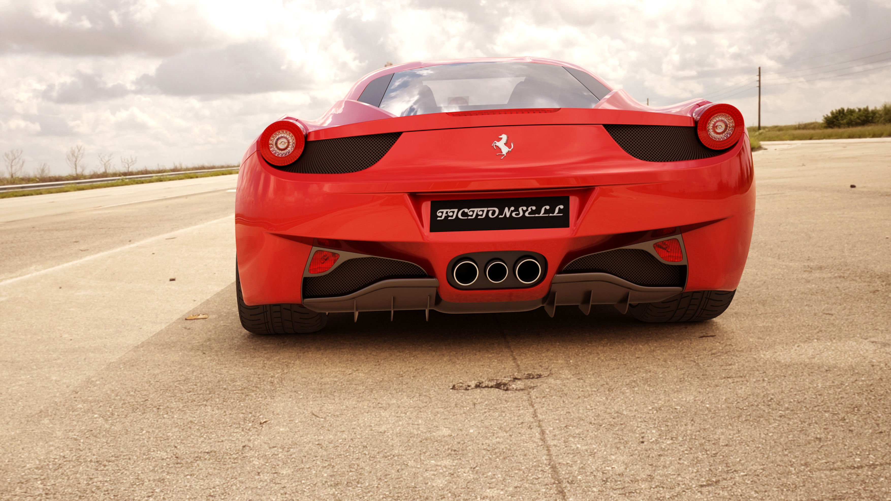 Ferrari F8 Tributo 3D model_3
