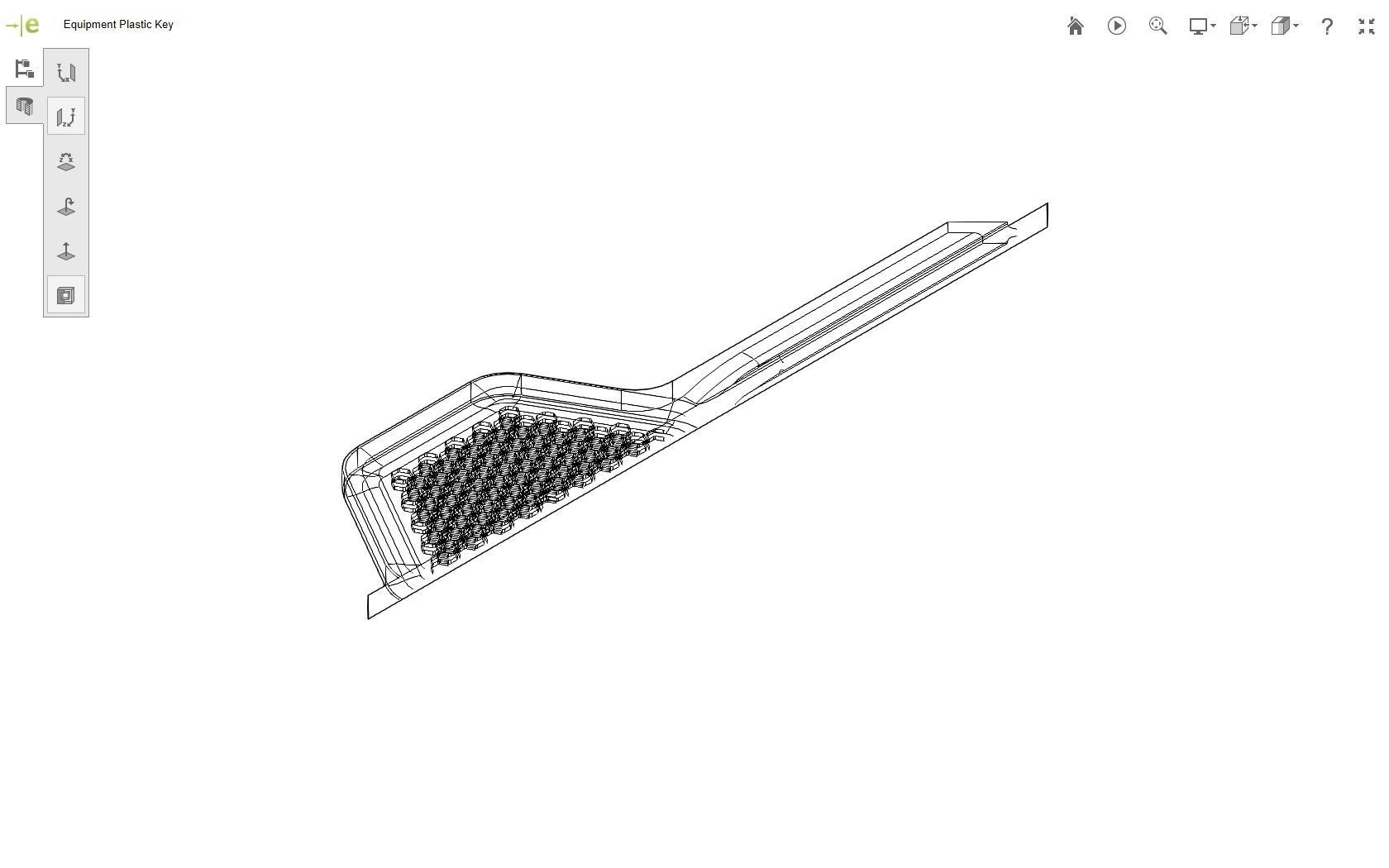 Equipment Key 3D print model_26