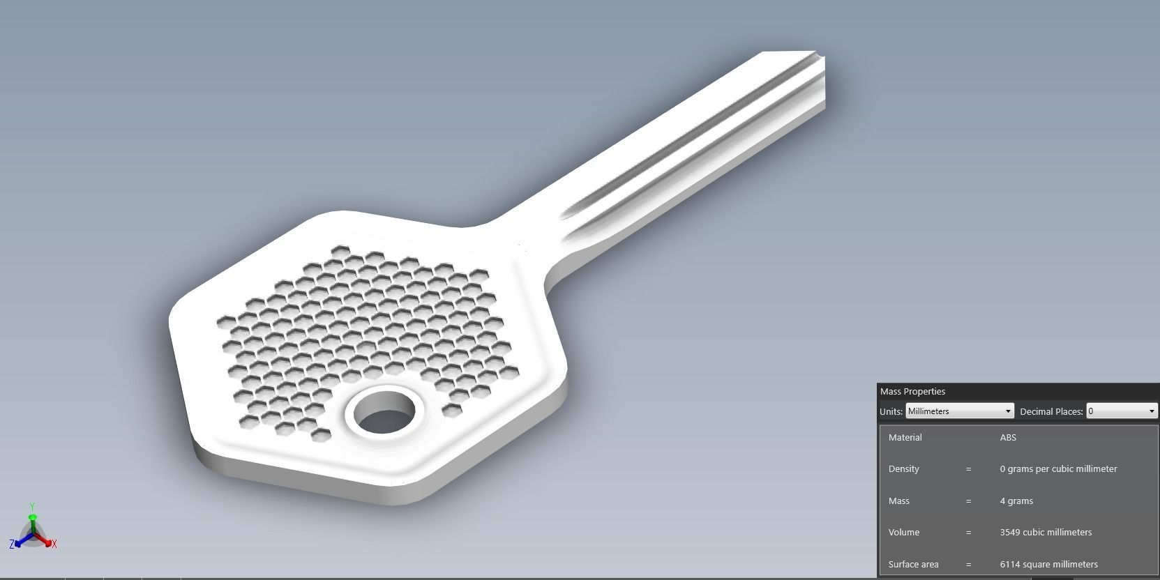 Equipment Key 3D print model_31