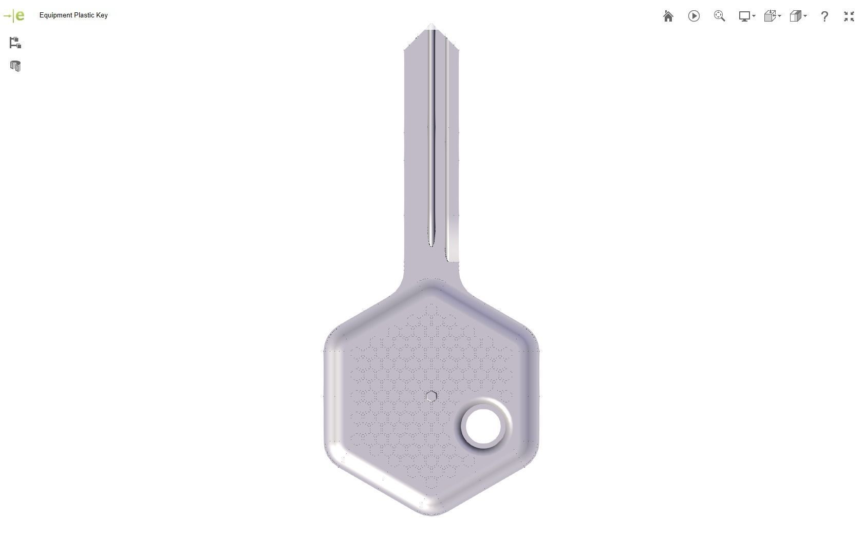 Equipment Key 3D print model_13