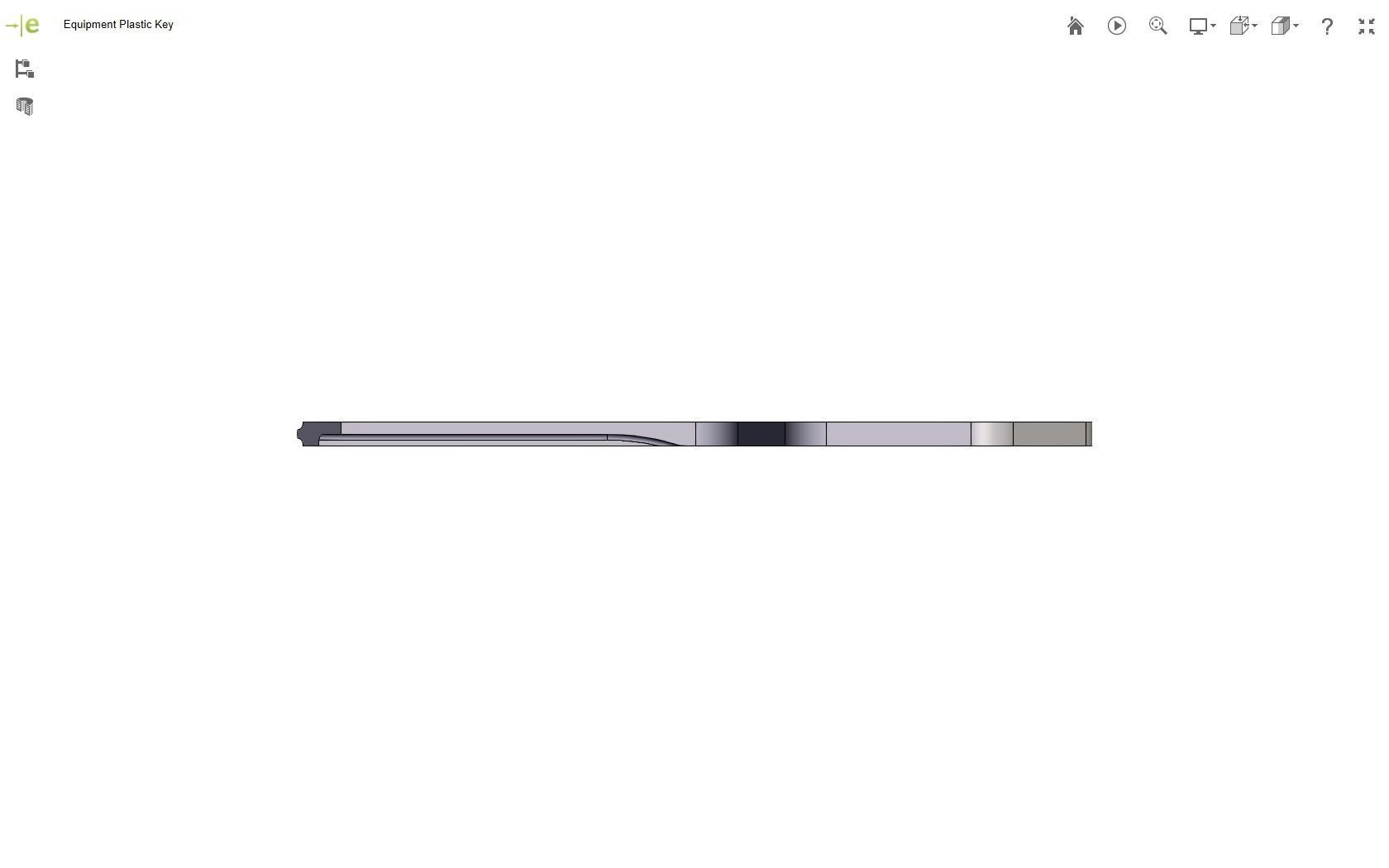 Equipment Key 3D print model_23