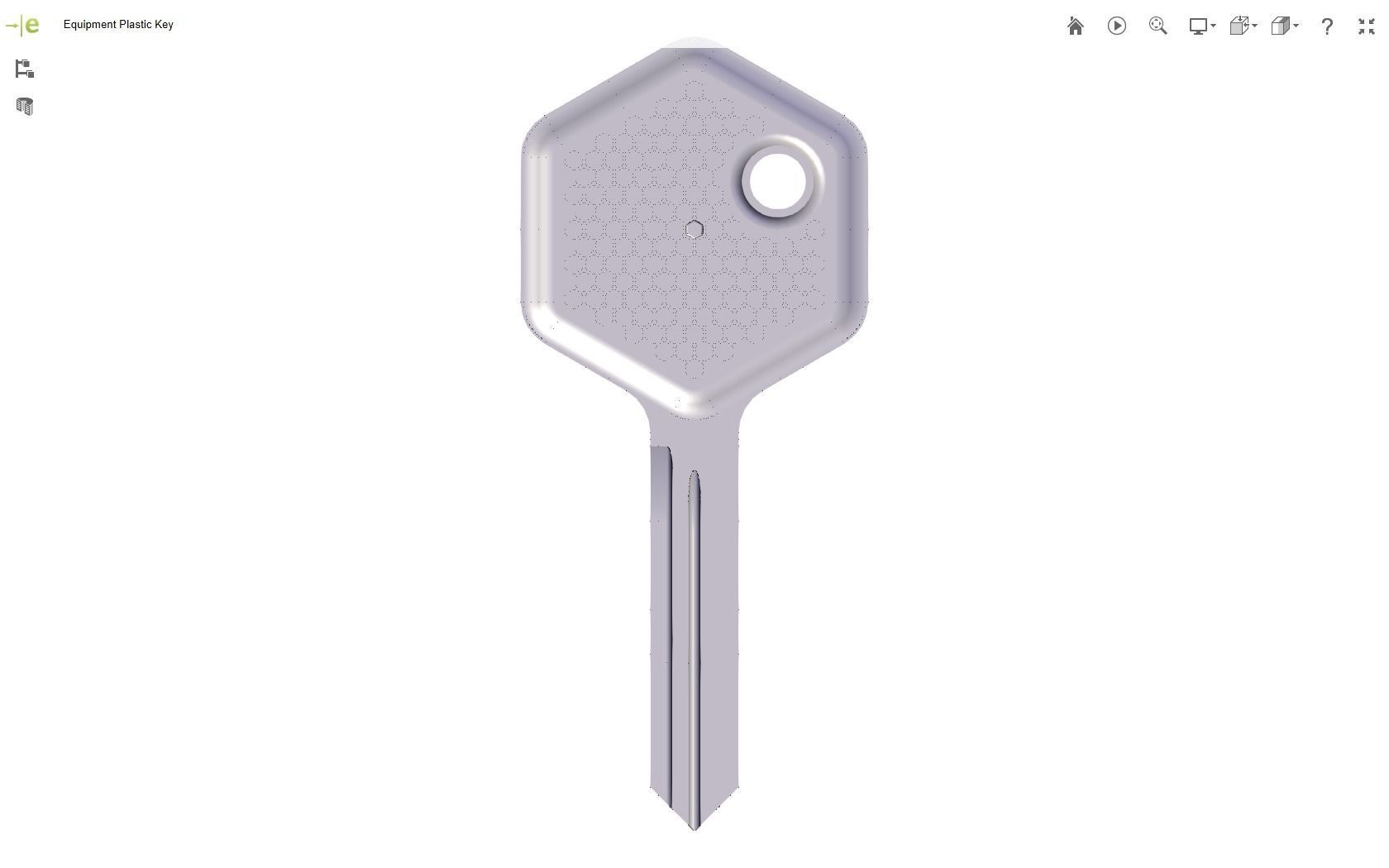 Equipment Key 3D print model_15