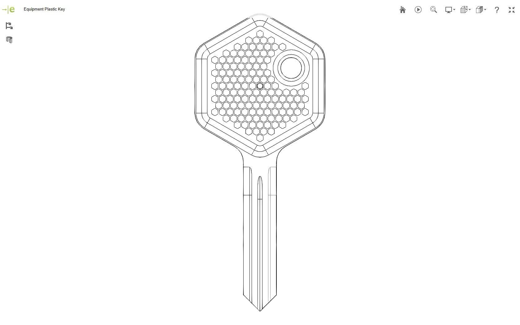 Equipment Key 3D print model_17