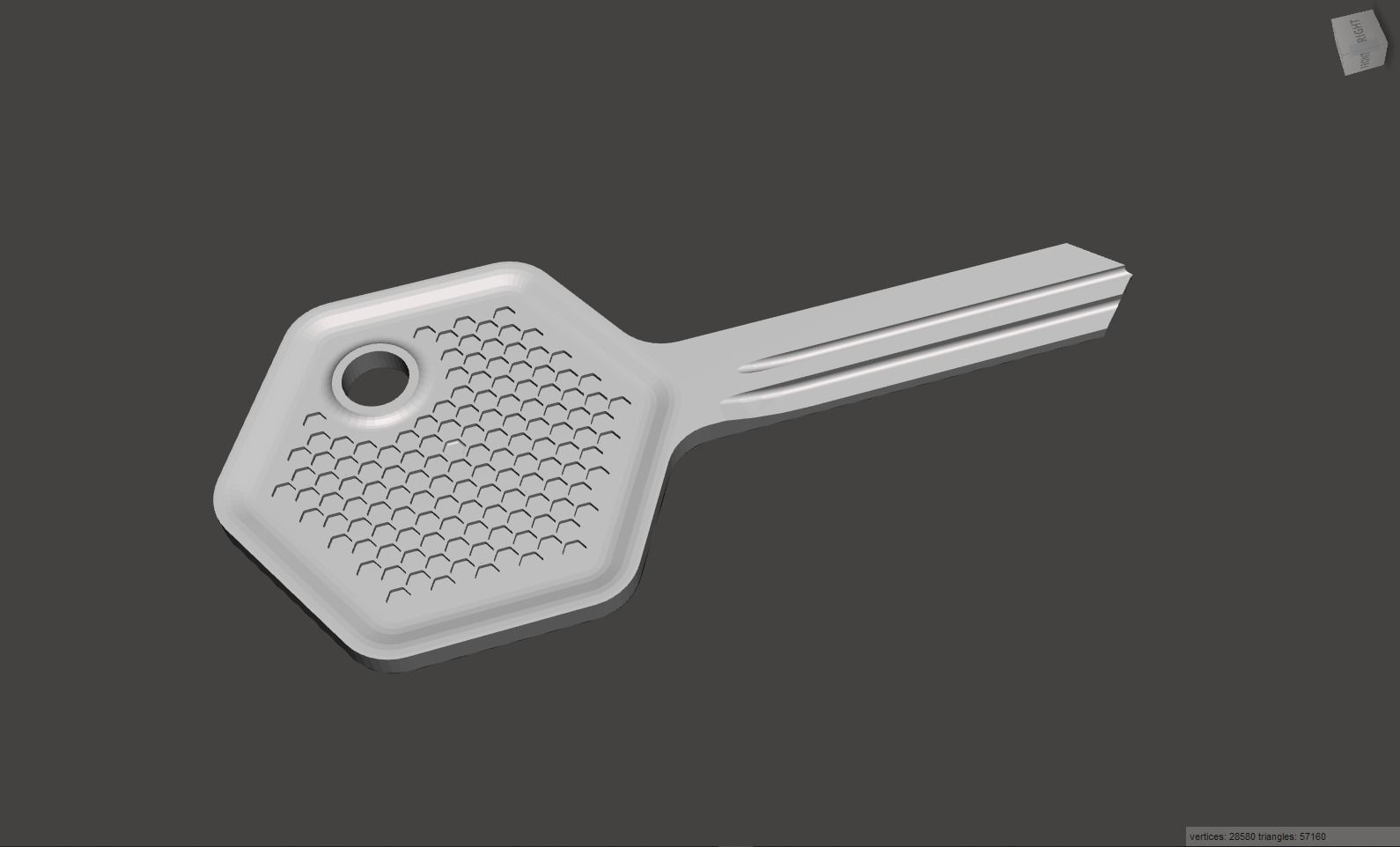 Equipment Key 3D print model_4