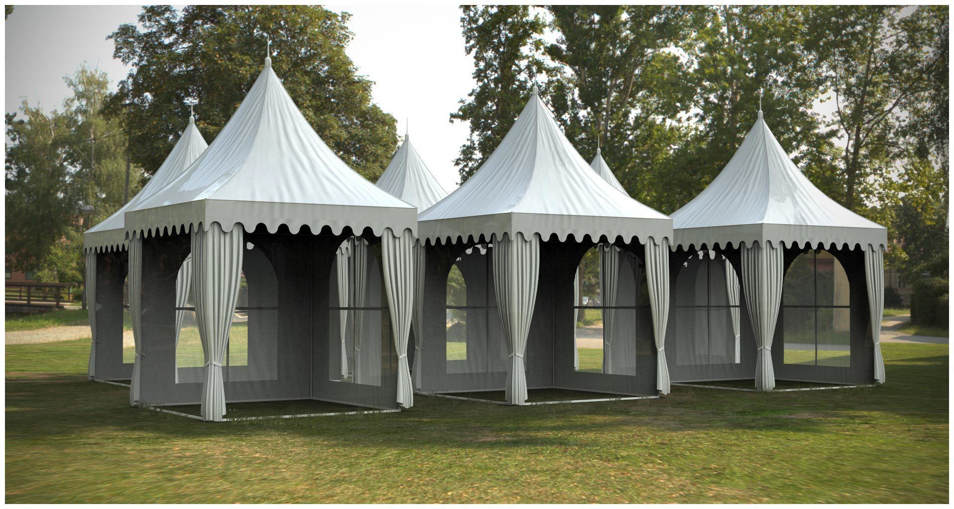 Festivity tent 3D model_7