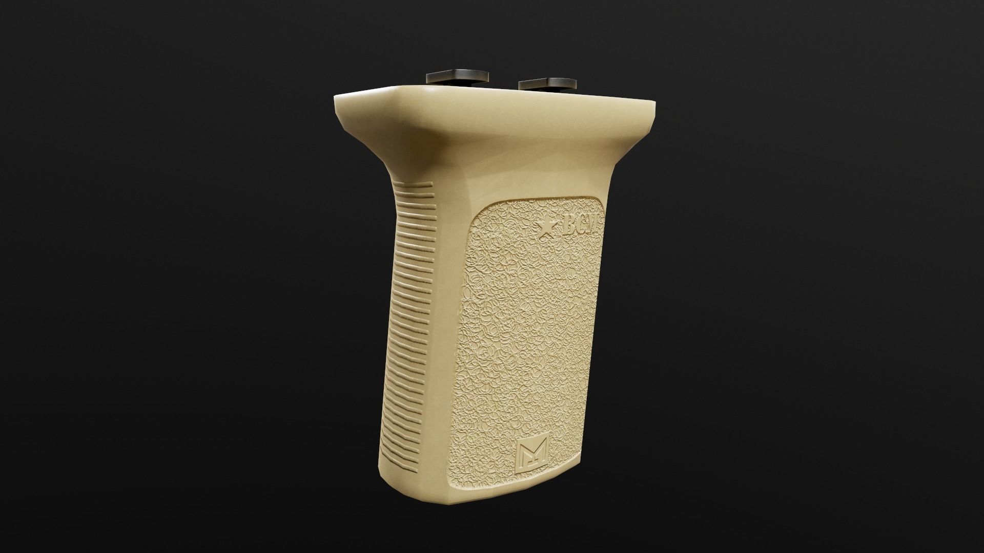 BCM Gunfighter Vertical Grip Mod3 MLOK Low-poly 3D model_18