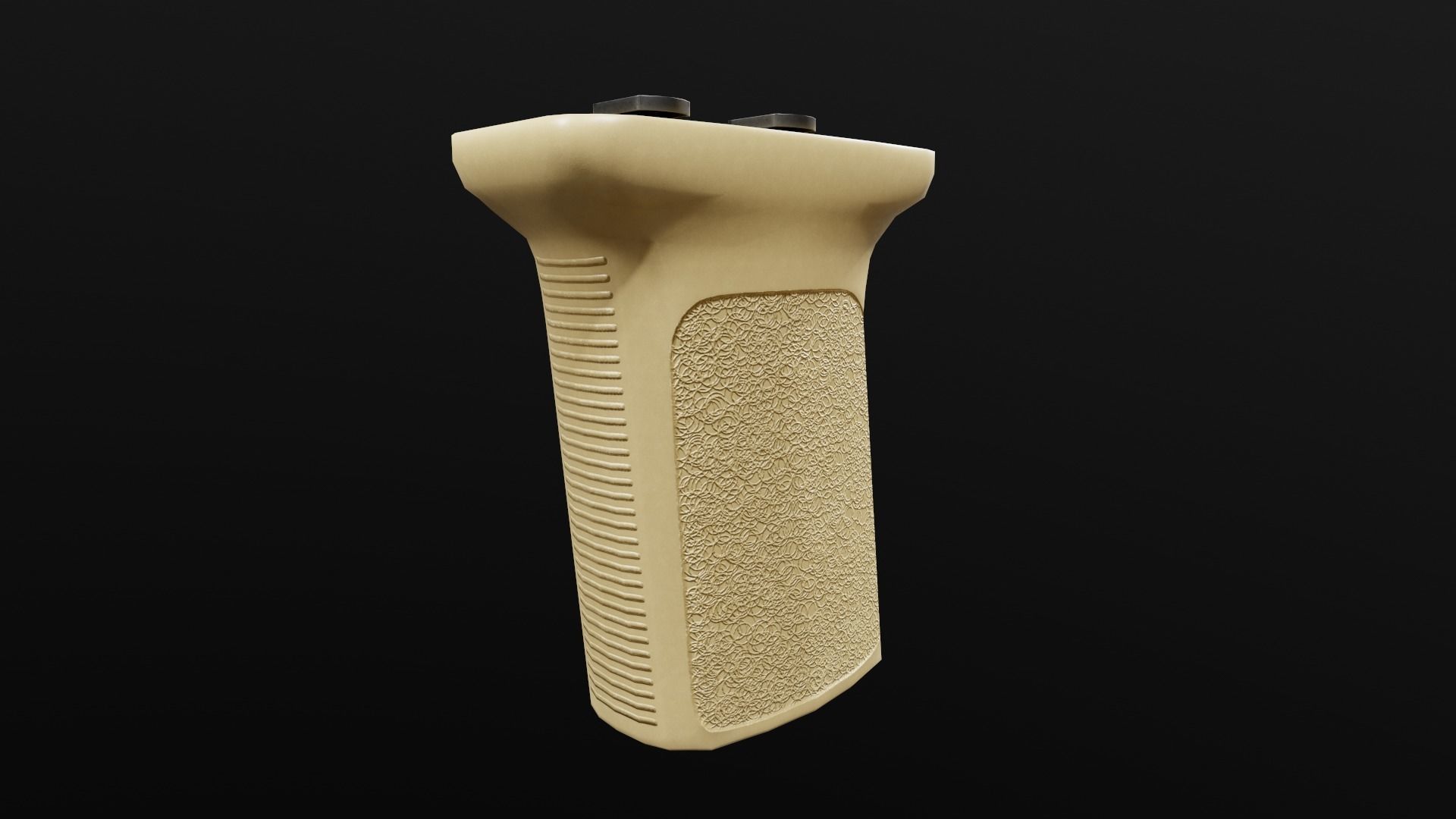 BCM Gunfighter Vertical Grip Mod3 MLOK Low-poly 3D model_10