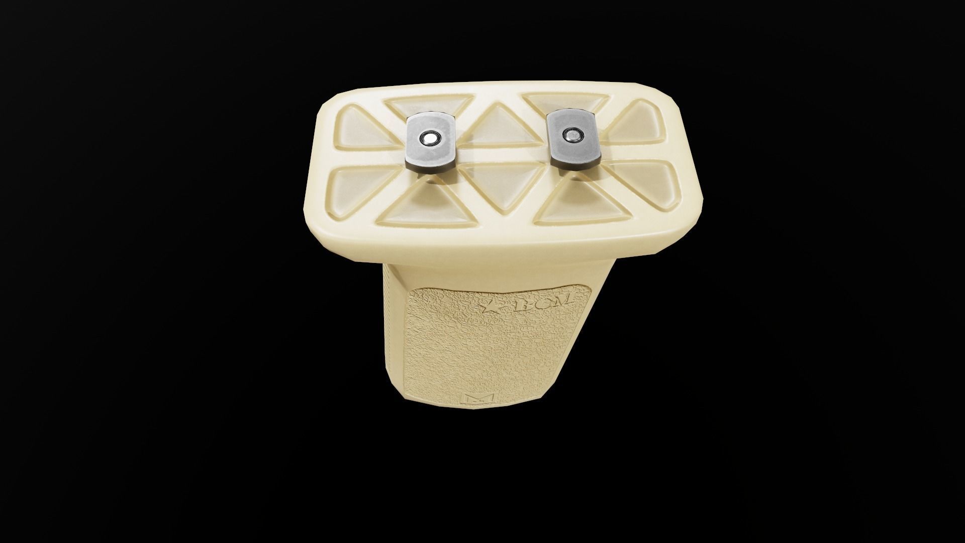 BCM Gunfighter Vertical Grip Mod3 MLOK Low-poly 3D model_20