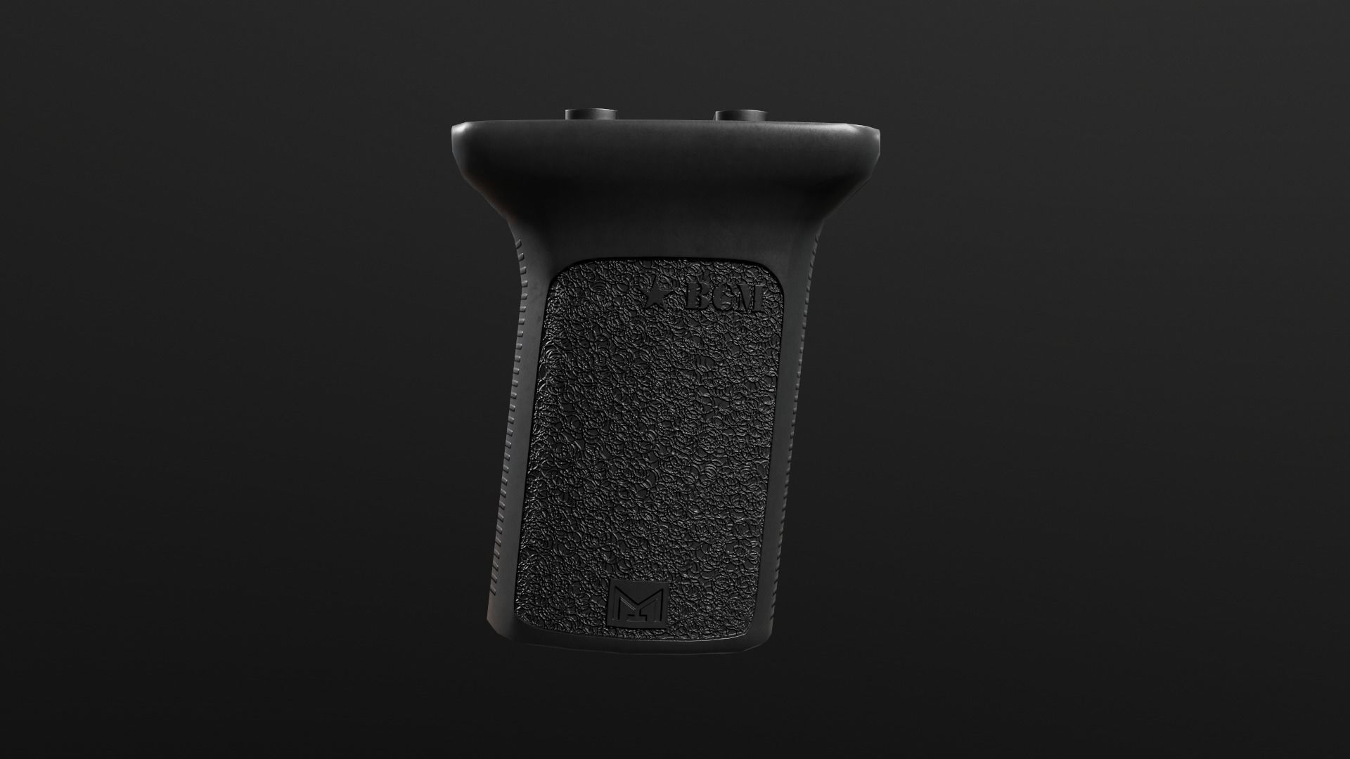 BCM Gunfighter Vertical Grip Mod3 MLOK Low-poly 3D model_3