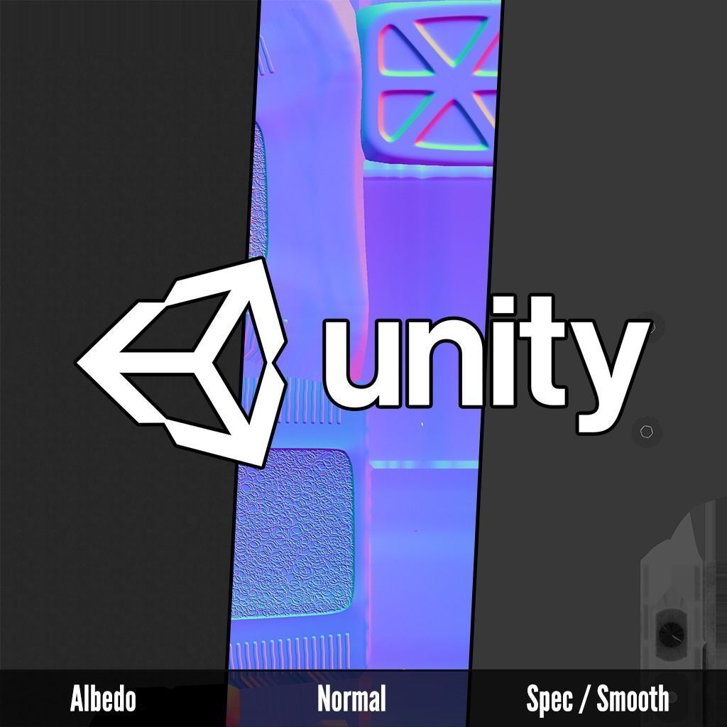 BCM Gunfighter Vertical Grip Mod3 MLOK Low-poly 3D model_22