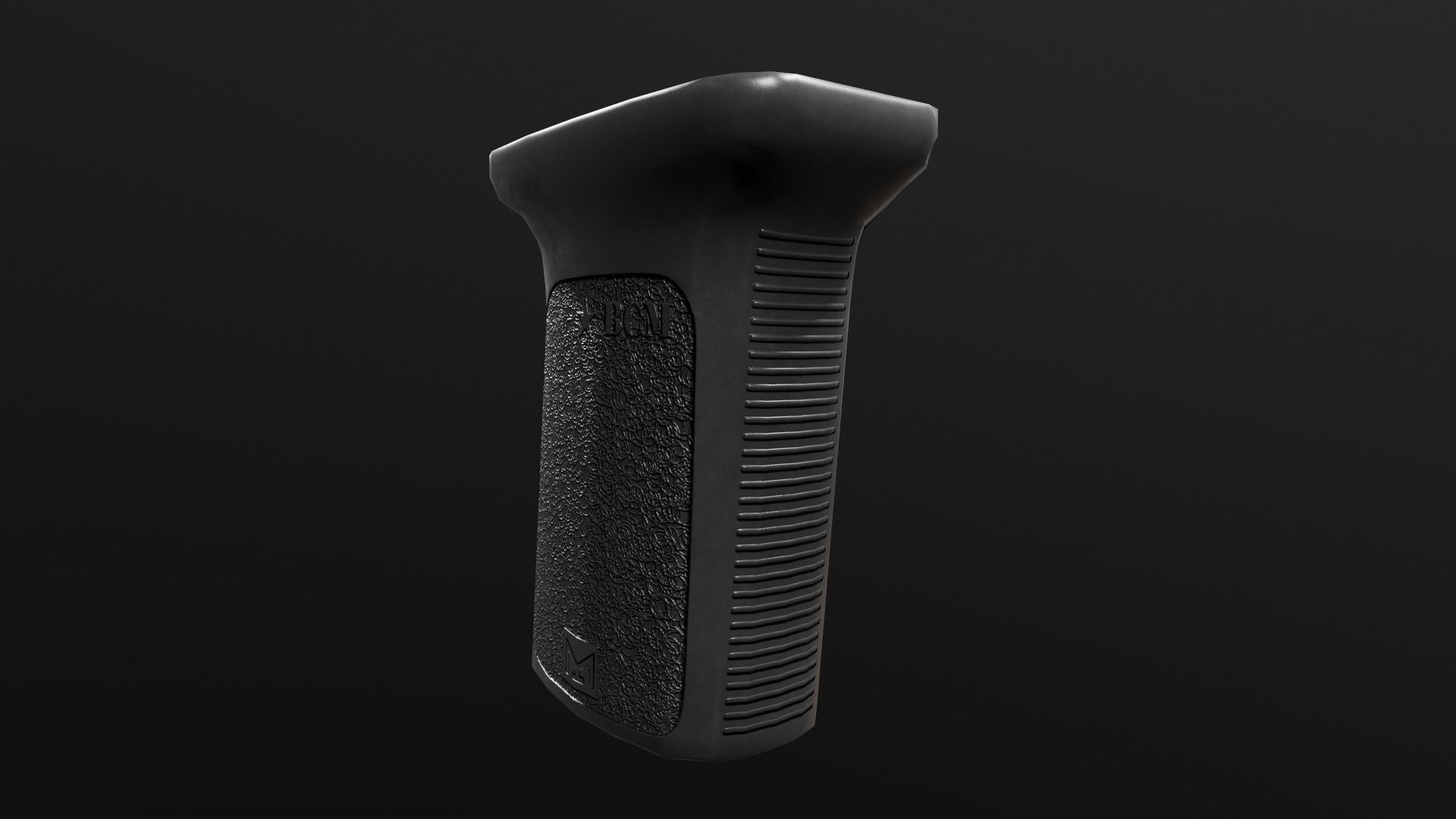BCM Gunfighter Vertical Grip Mod3 MLOK Low-poly 3D model_5