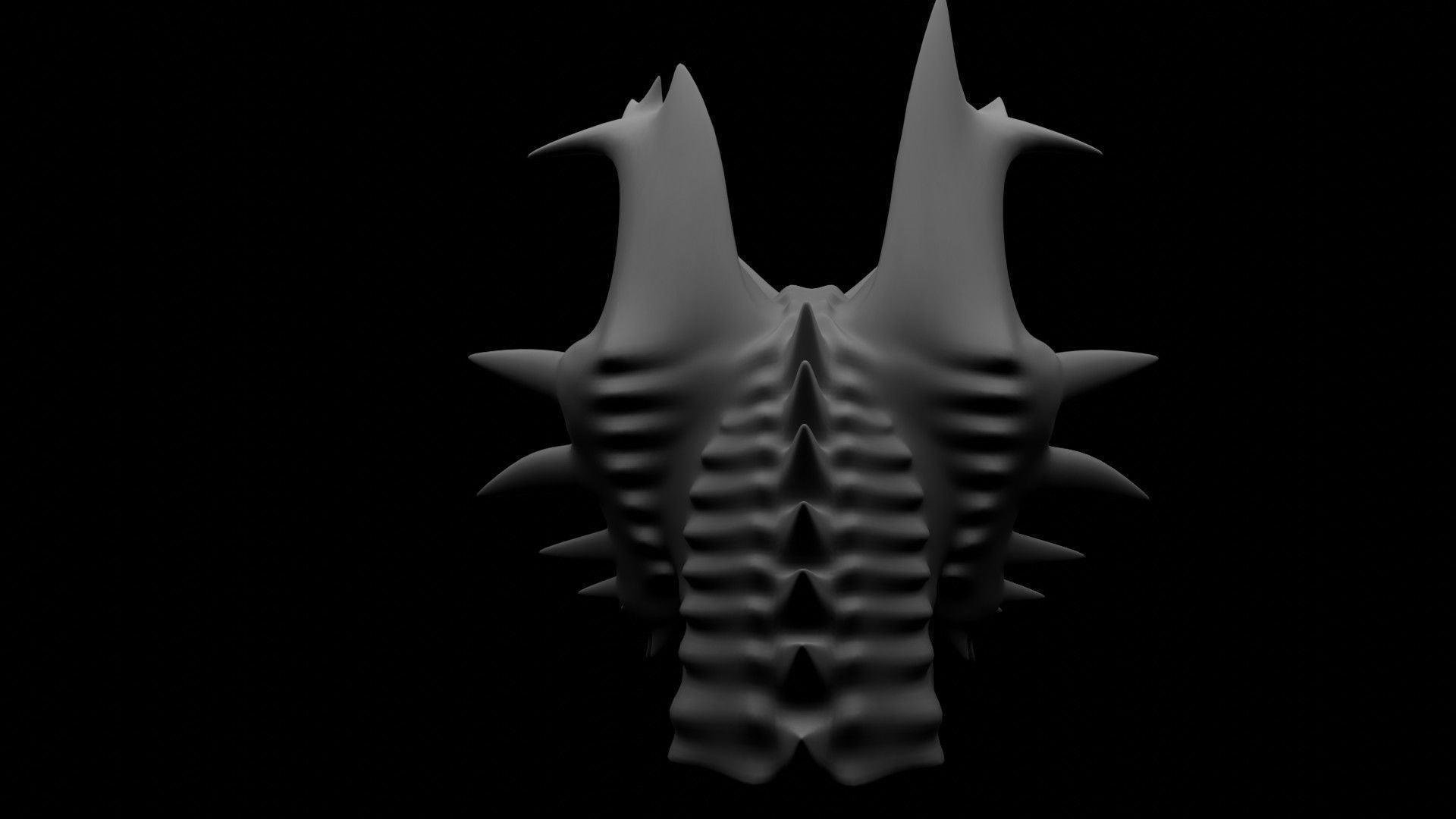 Dragon Head 3D model_12