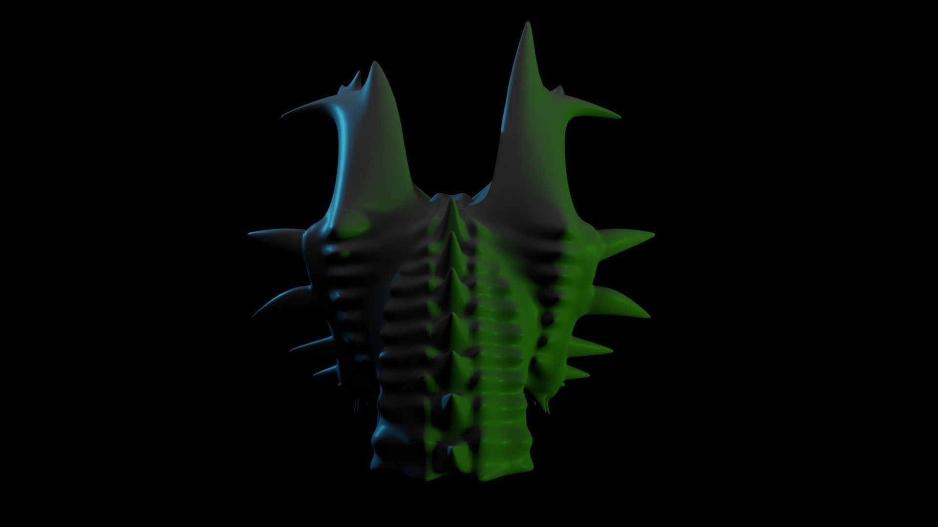 Dragon Head 3D model_5