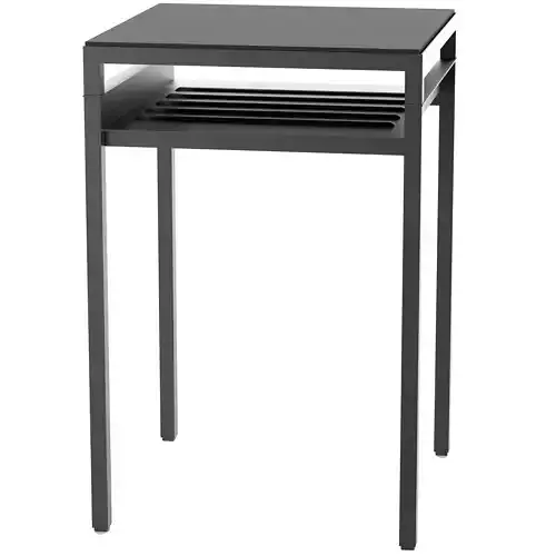 NYBODA side table with shelf