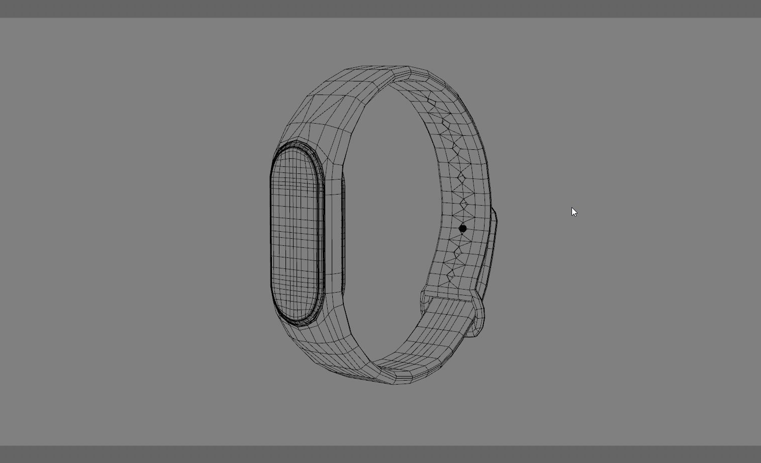 Xiaomi Mi Smart Band 4 3D model_8