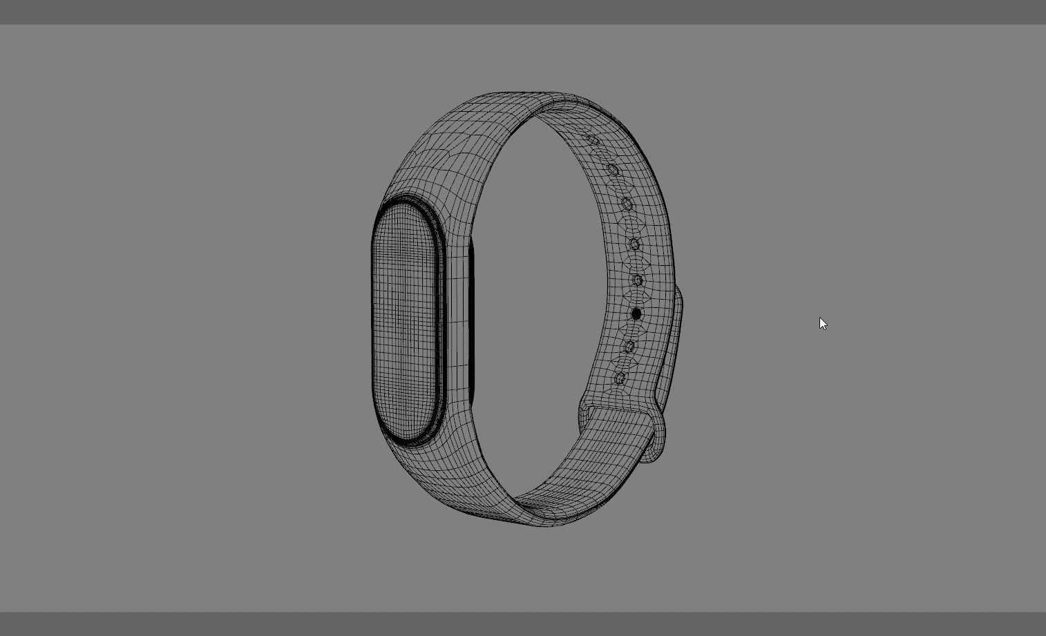 Xiaomi Mi Smart Band 4 3D model_10