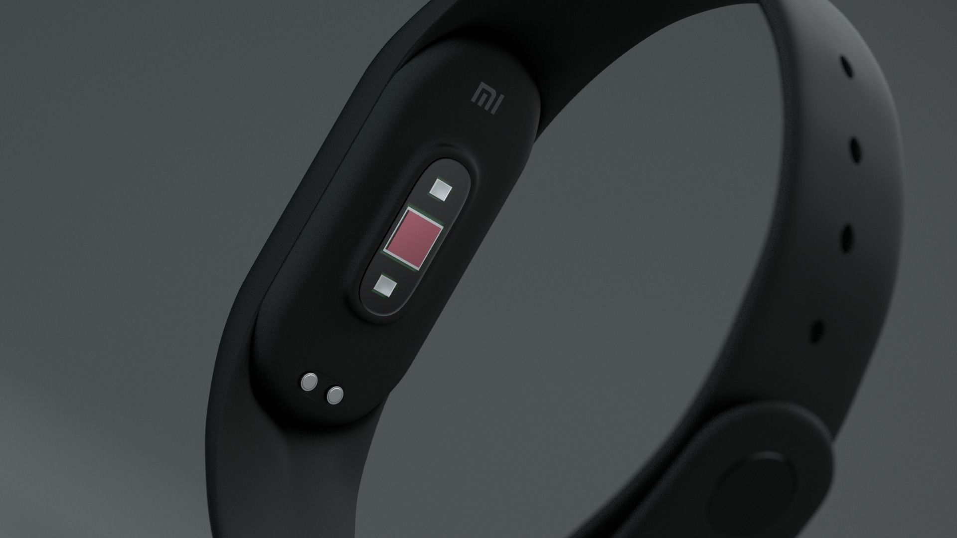 Xiaomi Mi Smart Band 4 3D model_3