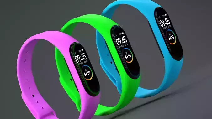 Xiaomi Mi Smart Band 4 3D model
