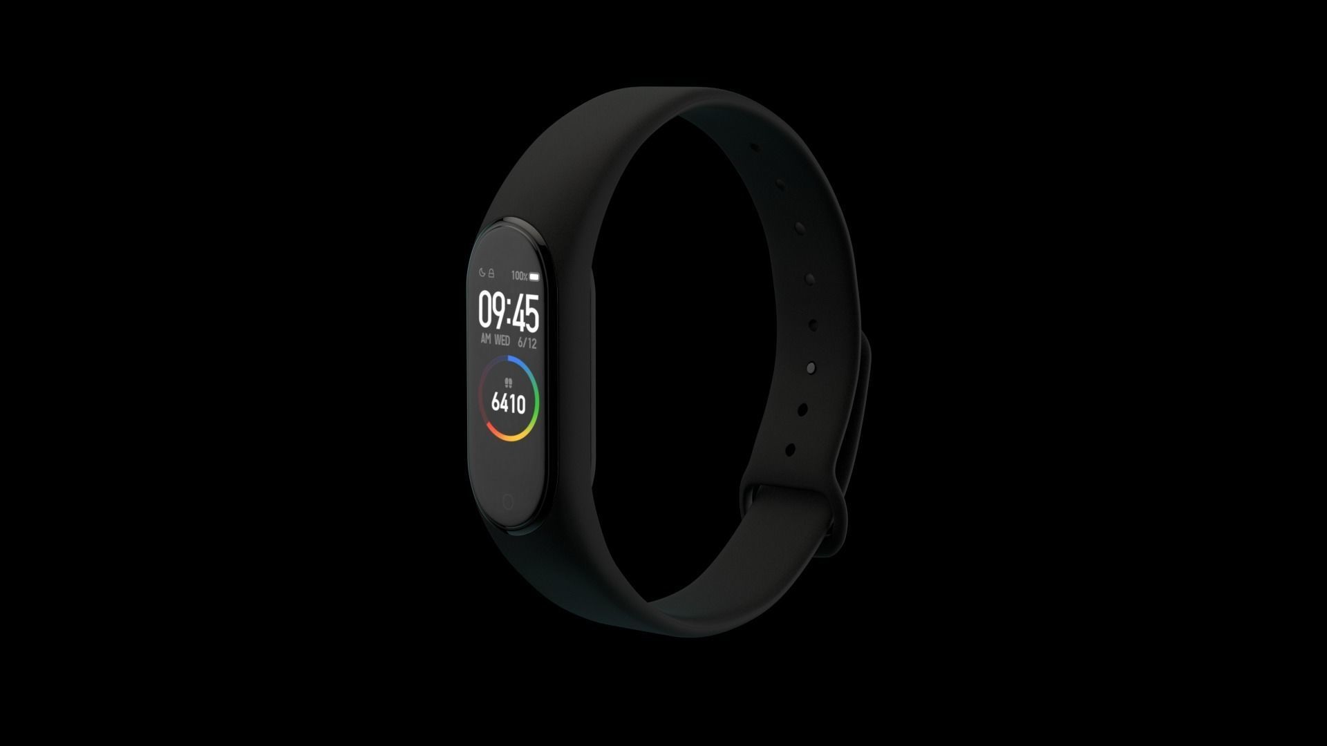 Xiaomi Mi Smart Band 4 3D model_4