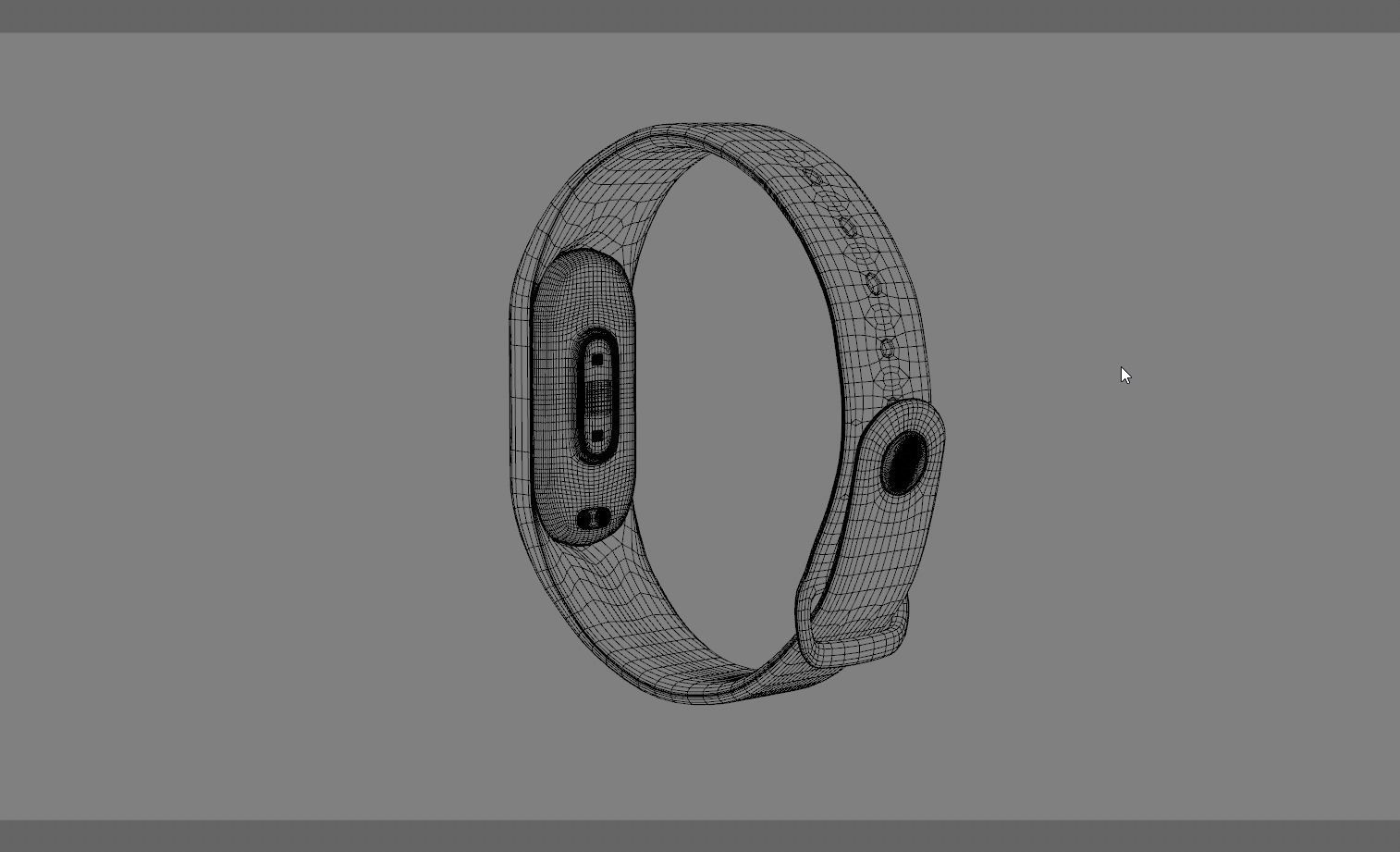 Xiaomi Mi Smart Band 4 3D model_9