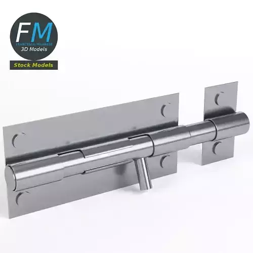 Door latch 3D model
