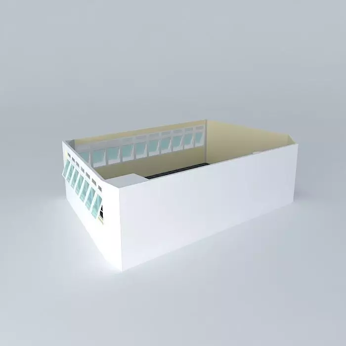 Laboratory plan Free 3D model_0