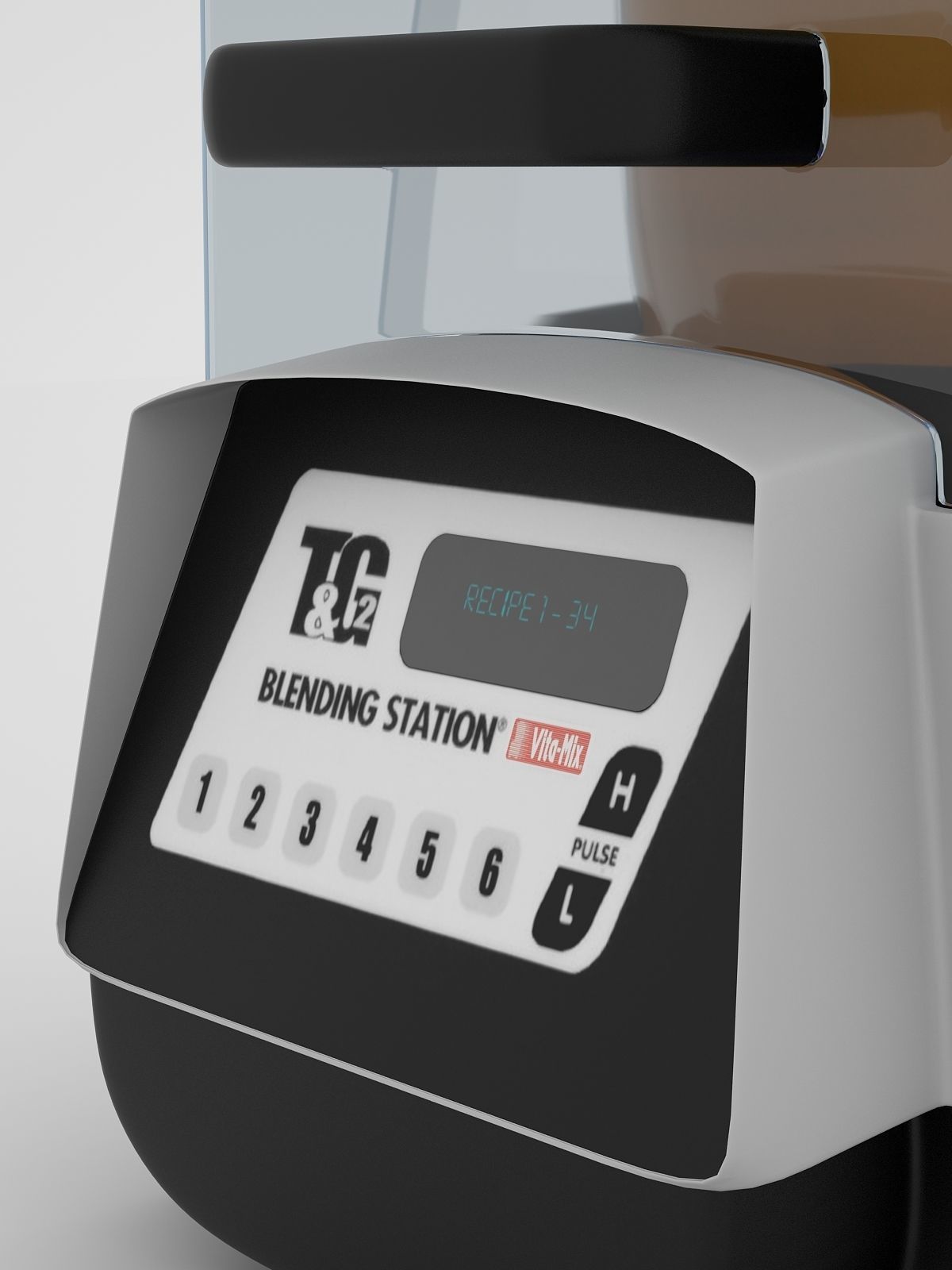 Vitamix Touch and Go Blending Station 3D model_4