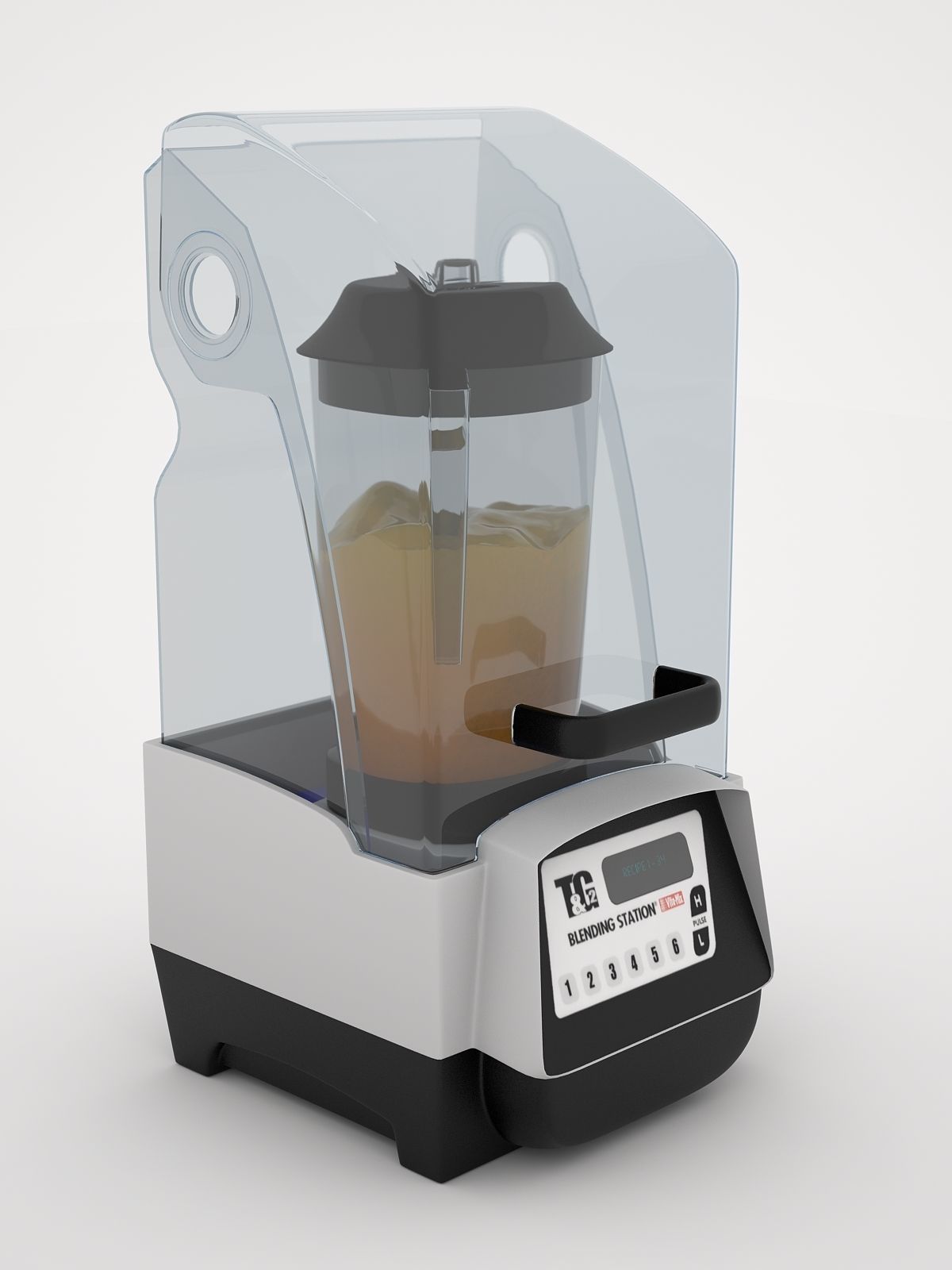Vitamix Touch and Go Blending Station 3D model_6