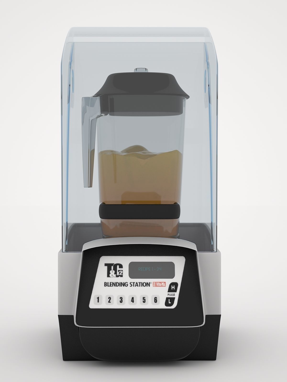 Vitamix Touch and Go Blending Station 3D model_3