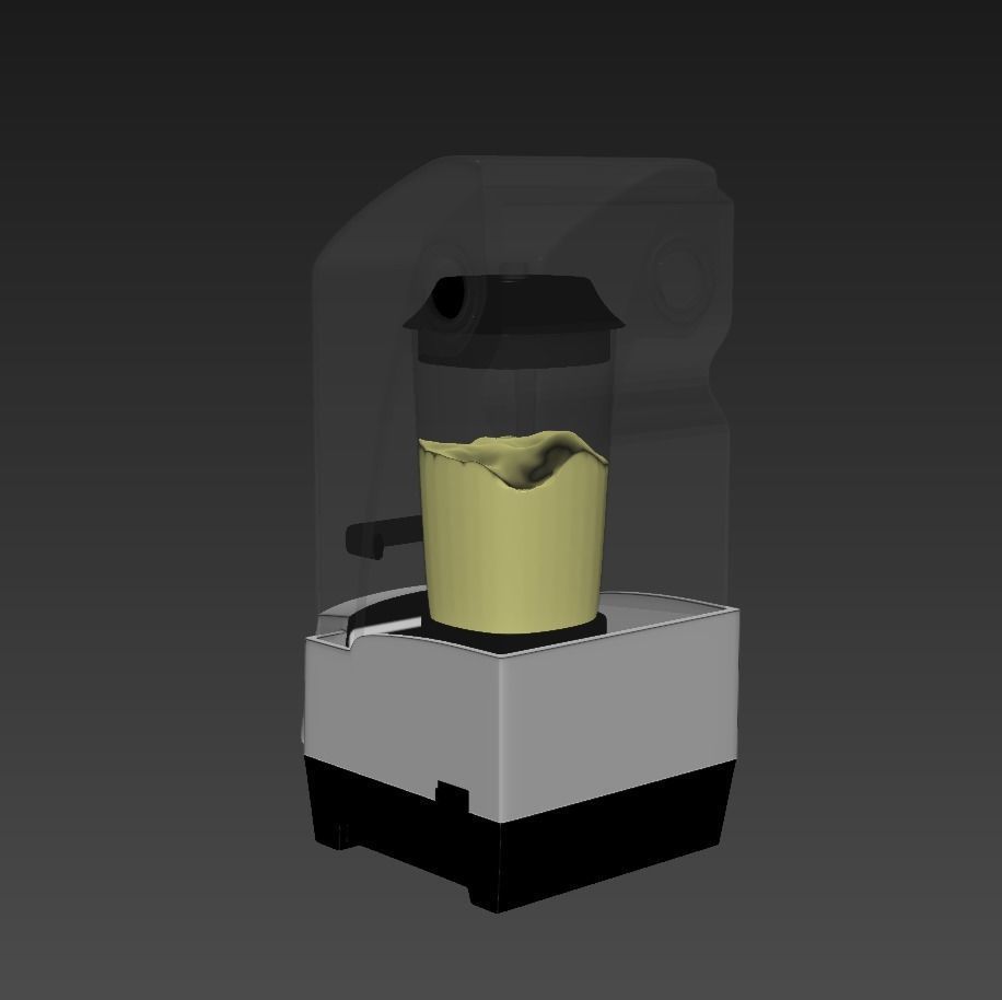 Vitamix Touch and Go Blending Station 3D model_8