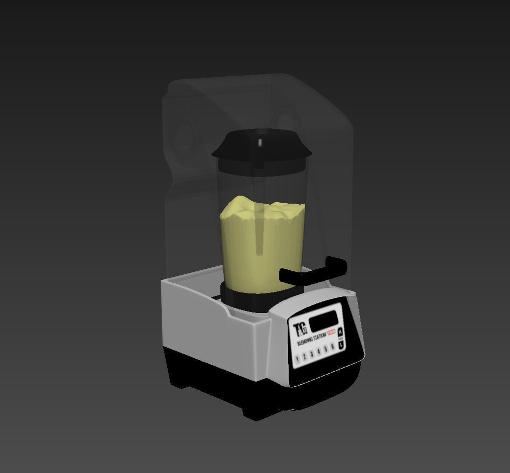Vitamix Touch and Go Blending Station 3D model_7