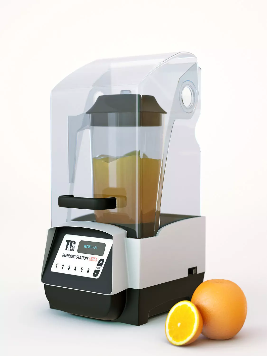 Vitamix Touch and Go Blending Station 3D model_0