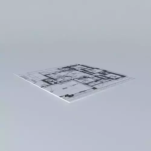 Architectural blueprint