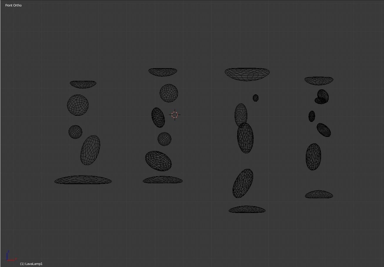 Lava Lamps Low-poly 3D model_11